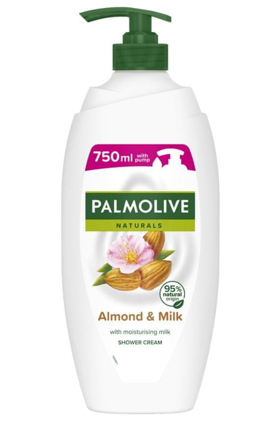 Palmolive Naturals Almond milk Sprchový gél s pumpou 750ml